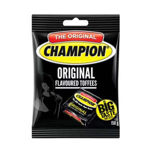 Champion Toffees: Wilson Champion Toffee Prepack - Original 150g