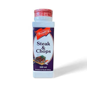 Braai And Spice: Scalli's Seasoning Steak & Chop - 500ml