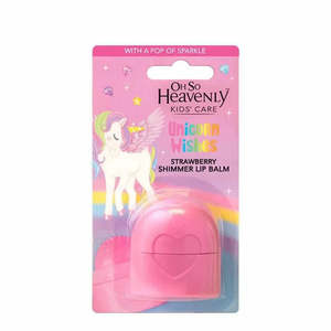 Lip Balms: Oh So Heavenly Kids’ Care Unicorn Wishes - Strawberry Shimmer Lip Balm (8g)