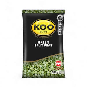 Canned Prepared Foods: Koo Green Split Peas - 500g