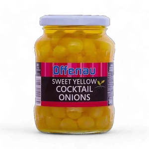 Canned Prepared Foods: Offenau Cocktail Onions - YELLOW 340g Jar