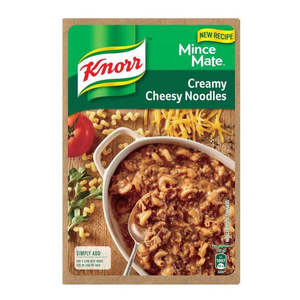 Rice Pap Samp: Knorr Mince Mate Cheesy Noodles - 250g