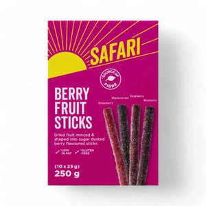 Safari Fruit Sticks - Berry - 10's