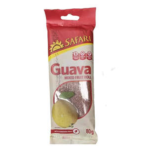 Fruit Sticks: Safari Fruit roll Guava 80g