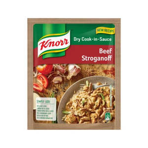 Beef Stroganoff: Knorr Cook in Sauce: Beef Stroganoff 58g