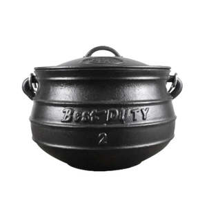 Best Duty Potjie (Flat) #2 Size 6.0L