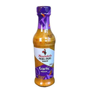 Nandos: Nando's Peri-Peri GARLIC MEDIUM Sauce - 250g