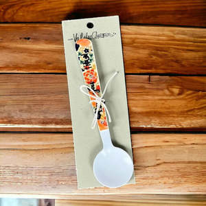 Enamel Printed Sugar Spoon - Be You Tiful