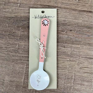 Enamel Sugar Spoon - Flower (Flower)