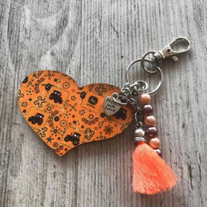 Keyring - John Deere Heart