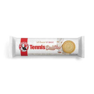 Biscuits Rusks: Bakers Tennis Doubles Coconut Biscuits 125g