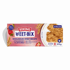Products: Weet-Bix Strawberry Flavoured Wholegrain - 375g