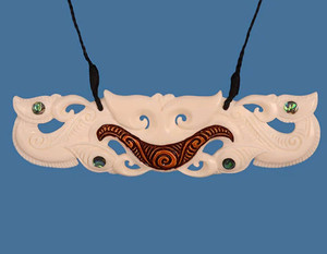 Manaia Spirit Pendant Necklace SomethingKiwi