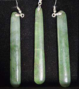 Geenstone Earrings & Pendant Set-Large SomethingKiwi