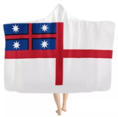 Products: He Whakaputanga Blanket hoody SomethingKiwi