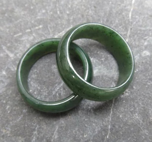 Greenstone Ring 8mm SomethingKiwi