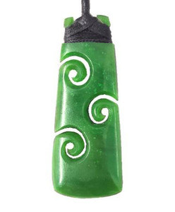 Products: Triple Koru Toki Pendant SomethingKiwi