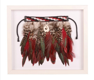 Red Framed Korowai SomethingKiwi