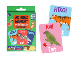 Memory Game Te Reo Actions 40 Cards SomethingKiwi