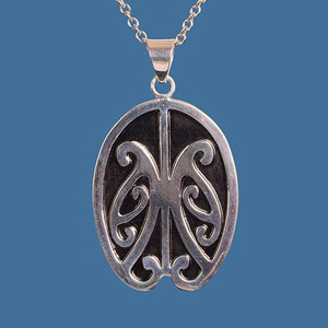 Maori design pendant SomethingKiwi