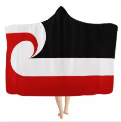 Tino Rangatiratanga Blanket Hoody SomethingKiwi