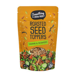 Roasted Seed Toppers: Roasted Seed Toppers Tamari Seaweed 120g (Case of 15x Units)
