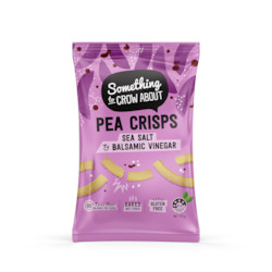 Pea Crisps: Sea Salt & Balsamic Vinegar 100g (Case of 7X Units)