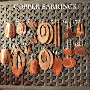 Products: Copper WILD SALE Earrings