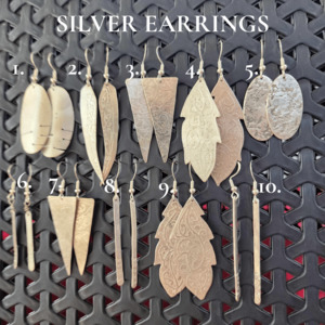 Earrings: Silver WILD SALE Earrings