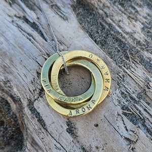 All Jewellery: Trio of Circles Necklace