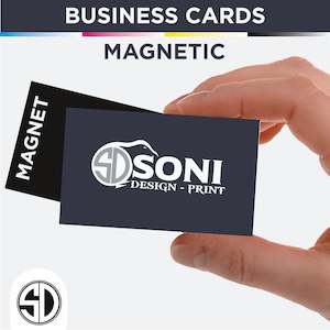 Business card: Magnetic Business card 90x55mm