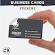 Stickers - Business card 90x55mm ( Single Sided)
