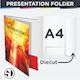 Offset Presentation Folder - Die cut