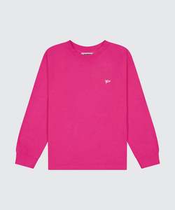 Marlo Flag LS Tee - Hot Pink
