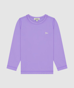 Long Sleeve Swim Tee - Violet