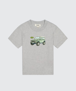 LANDY TEE - GREY MARLE