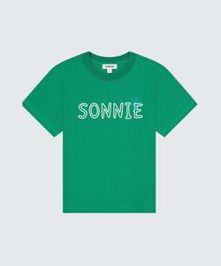 SCRIBBLE TEE - KERMIT GREEN
