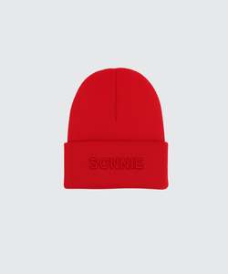 Beanies: Classic Knit Beanie - Team Red