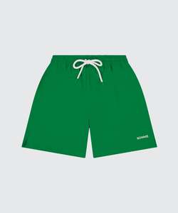 New Arrivals: NYLON SPORTS SHORTS - KERMIT GREEN