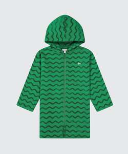 HOODED TOWEL - KERMIT GREEN