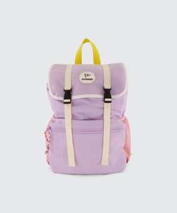 New Arrivals: SCHOOL BAG - PURPLE/PINK