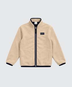 Max Zip Fleece Jacket - Natural