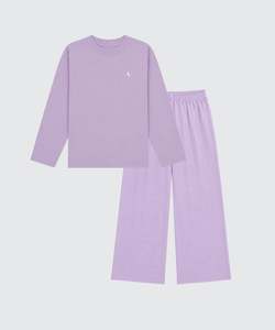 New Arrivals: LS Sleep Set - Violet