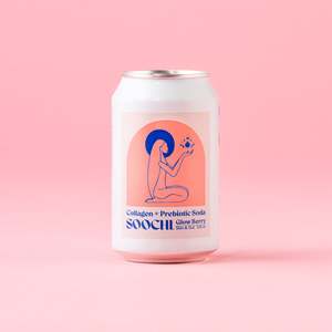 Collagen Prebiotics: Collagen + Prebiotic Soda - Glow Berry