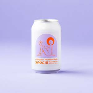 Collagen + Prebiotic Soda - Passion Peach