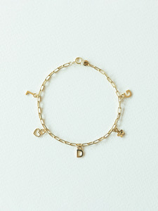 Choose Your Charms Bracelet - Solid Gold