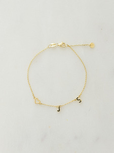 Necklace: Choose Your Letters Bracelet