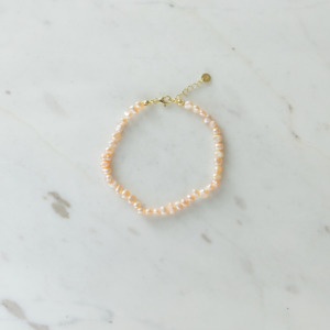 Pearls: Peachy in Pearls Bracelet