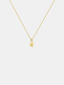 Little Lock Micro Necklace