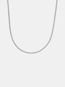 Silver: Tennis Necklace